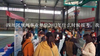 四川阿坝州事业单位2013年什么时候报考。我是中专学水电站电气设备的，应该报考哪个会好一些