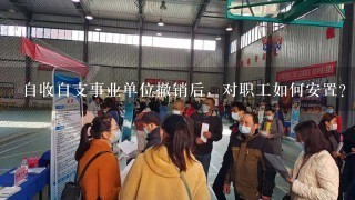 自收自支事业单位撤销后，对职工如何安置？