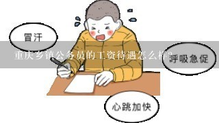 重庆乡镇公务员的工资待遇怎么样？