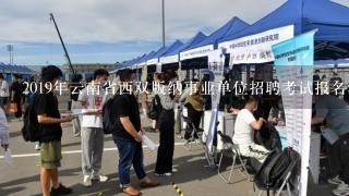 2019年云南省西双版纳事业单位招聘考试报名流程有哪